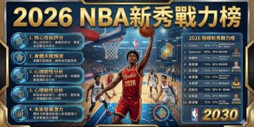 2030瘋運彩 - 2026 NBA新秀戰力榜